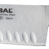 סכין סנטוקו חריצים 18 ס"מ GLOBAL - G48/G80