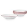 צלחת פסטה פס שחור אדום  ®CORELLE