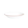 צלחת פסטה פס שחור אדום  ®CORELLE