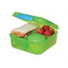 קופסת ארוחת צהריים מחולקת Bento Cube קטנה 1.25 ליטר Sistema