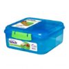 קופסת ארוחת צהריים מחולקת Bento Cube קטנה 1.25 ליטר Sistema