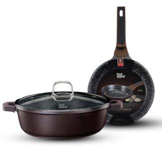 סט סיר ומחבת מינרל פוד אפיל