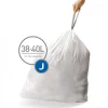 שקית simplyhuman מארז 60 יח' דגם J