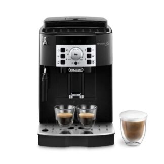 מכונת אספרסו מקצועית לבית ולמשרד מתאימה לשימוש עם קפסולות וגם עם פולי קפה המכונה יודעת לטחון ולהוציא קפה מושלם יחד עם מערכת חימום הקצפה ומזיגה של חלב