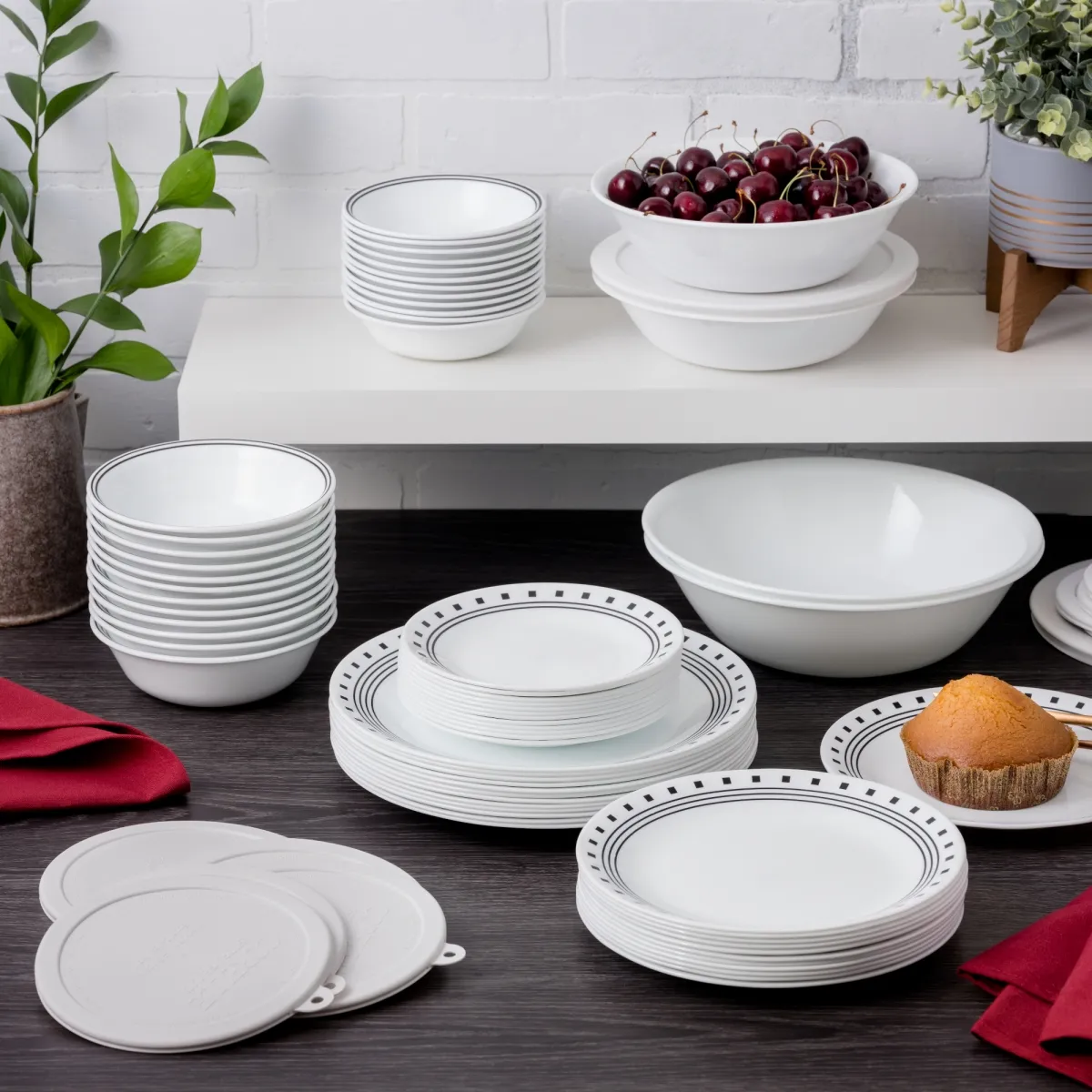 מכסה אטום לצלחות קורנינג - Corelle