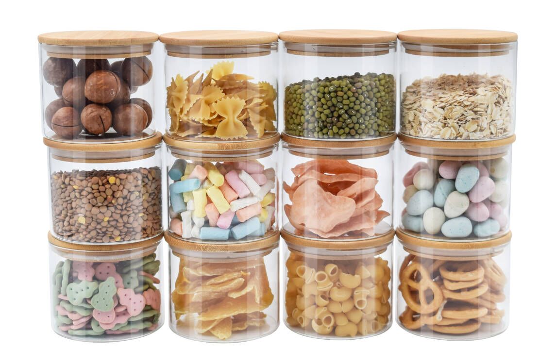 סט קופסאות אחסון רב שימושיות 12 יח' - food appeal
