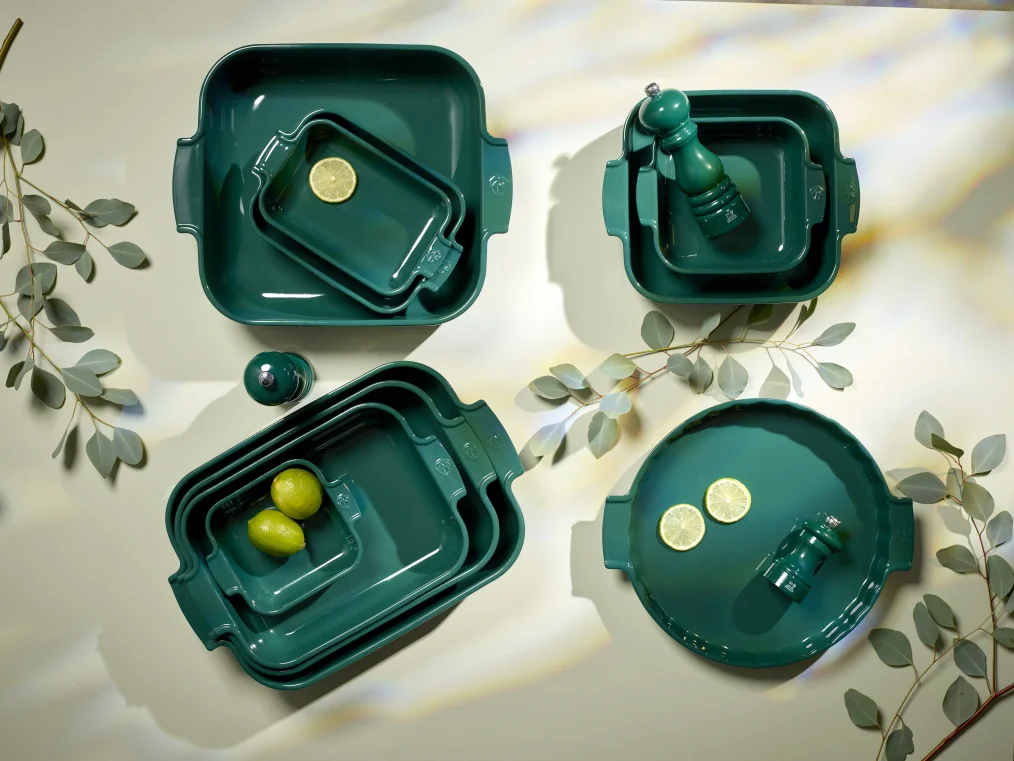 תבנית אפייה מלבנית 32 ס"מ ירוק בקבוק Appolia