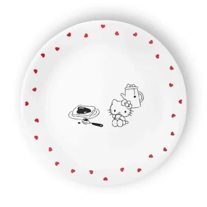 סט צלחות Corelle by Corning  דגם Hello Kitty