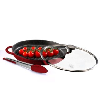 הפלנצ'ה שעושה חשק לבשל מבית פוד אפיל מתאימה לכל סוגי הכיריים כולל אינדוקציה ועכשיו היא בגיעה באדום לוהט