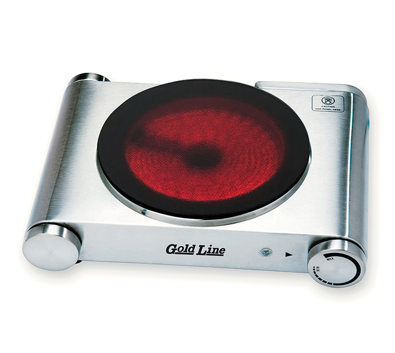 כירה חשמלית נירוסטה משטח זכוכית  בורר למגוון מצבים ונורת ביקורת למעקב. תרמוסטט אוטומטי לשמירת רמת החום. מנגנון הגנה בטיחותי בפני התחממות יתר. מעטפת נירוסטה לניקוי קל כמראה חדש. רגליות SKID-PROOF למניעת החלקה. מבנה מחוזק ואיכותי לאריכות שנים. קוטר משטח חימום: 18 ס"מ מידות: רוחב: 31 ס"מ, עומק 24 ס"מ, גובה 6 ס"מ הספק : 1400W דגם: ATL-833 ברקוד: 7290017090306