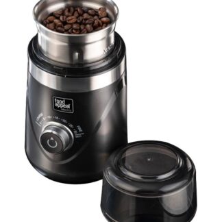 מטחנת פולי קפה ותבלינים יבשים 150W מבית Food appeal