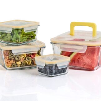 מהמקרר לרכב  לחימום ולמדיח  קופסאות האחסון של סולתם מזכוכית איכותית ועמידה  מתאימות לשימוש במיקרוגל, תנור, מקרר מקפיא, הגשה וכמובן למדיח  עמידות לחום עד 400 מעלות ולקור 40- מעלות. הסט כולל:  קופסת אחסון 3 ליטר עם מכסה וידית נשיאה  קופסת אחסון 1.9 ליטר עם מכסה אטום  קופסת אחסון 900 מ"ל עם מכסה  קופסת אחסון 400 מ"ל עם מכסה.