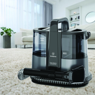 מהיום לא מחליפים... פשוט מנקים ! מכונה לניקוי כתמים מריפודים ושטיחים שתחסוך לנו הרבה כסף אז מה אנחנו יודעים עליה ? שהיא מנקה ומסיר כתמים מריפוד כסאות, כורסאות, מושבים ברכב, מרוב השטיחים, בהחלט עוזרת לנקות מזרנים וכו'. איך זה עובד ? להסרת הכתמים היומיומיים על ידי התזת נוזל ניקוי, קרצוף ושאיבת האיזור המלוכלך. תכונות המוצר: 2 מיכלים נפרדים: – מיכל מים נקיים: כ-1.35 ליטר, מיכל נוזלים מלוכלכים: כ- 0.715 ליטר. כבל חשמלי ארוך באורך כ-4 מטרים. צינור שאיבה באורך כ- 1.15 מטרים. אביזרים: ראש ניקוי צר (ניקוי מסילות וספות באיזורים שקשה להגיע אליהם) ראש ניקוי רחב (לניקוי משטחים גדולים). הספק: 600W. 12 חודשי אחריות יבואן רשמי