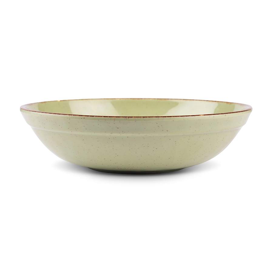 צלחות מלמין ירוק - food appeal mix & match Dishes