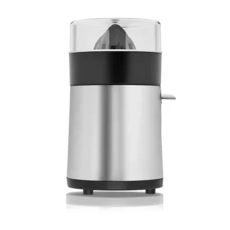 לחזק את הגוף בכל בוקר מחדש להתחיל את הבוקר מאשר עם מיץ סחוט טרי מפוצץ בוויטמינים? מסחטת הדרים Stelio של WMF משלבת אסתטיקה מדהימה עם ביצועים גבוהים להכנת מיץ טרי ובריא בכל יום. המכונה יודעת להתמודד עם: תפוזים, אשכוליות, מנדרינות, לימונים וליים. המסחטה מגיעה עם 2 קונוסים המאפשרים סחיטת מגוון רחב של פירות הדר בגדלים שונים כאשר בזמן הסחיטה מסננת נירוסטה מונעת את מעבר הגלעינים ופיה נוחה עם מגן טפטוף מספקים זרימה מושלמת ישירות לכוס שלך. הפעלה קלה ופשוטה וללא מאמץ חלקים נשלפים הניתנים לשטיפה במדיח כלים לניקוי קל ומעטפת חיצונית בגימור Cromargan® המשוווה לו מראה יוקרתי 12 חודשי אחריות יבואן רשמי