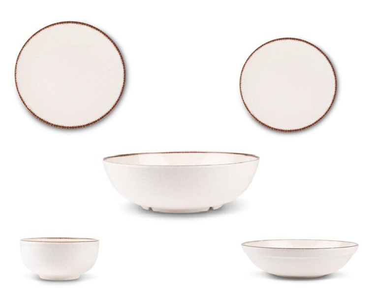 לא תאמינו שזה מלמין ! סדרת המלמין – אוף ווייט שהוא כמעט לבן שמרחיב לנו את הלב ומשדר ניקיון ויוקרה הצלחות שמכניסות צבע, קלאס חמימות ואופי לשולחן. עם גוונים בהירים טבעיים לבחירה: אוף ווייט | קרם וחום |ירקרק מה בסדרה ? מנה עיקרית 28 ס"מ | מנה ראשונה 23 ס"מ | קערית מרק 20 ס"מ | קערית 14 ס"מ | קערת הגשה גדולה 30 ס"מ תכונות המוצר: עשוי מלמין איכותי, קל משקל ועמיד מאוד בפני שבירה נוח לשימוש ולשטיפה – ומושלם גם לילדים וגם לאירוח. אינו סופג כתמים, נשטף בקלות ושומר על מראה חדש לאורך זמן פתרון אידיאלי לאירוח חופשי בלי חשש גם בבית עם ילדים, מושלם לאירועי קייטרינג גני ילדים צימרים מסעדות טיולים ועוד מוזמנים לארח עם סטייל – ולהרגיש בבית, גם כשיש אורחים. אופן הטיפול: מתאים לשימוש במדיח