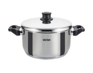 סירי נירוסטה סולתם במבצע מדהים !!! סט סירים 12 חלקים מבית סולתם מהסדרה הוותיקה והאהובה - אלון. סירי הנירוסטה המסורתיים של סולתם שמלווים את המטבח הישראלי כבר עשרות שנים עשויים פלדת אל חלד - נירוסטה משובחת 18/10 המומלצת ביותר לשימוש בכלי בישול תחתית הסירים עשויה 3 שכבות המוצמדות בטכנולוגיית הייצור Impact bonding כל סיר מגיע עם מכסה נירוסטה תואם ניתנים לשימוש בכל סוגי הכיריים כולל אינדוקציה ולשימוש בתנור עד 180 מעלות ידיות בקלית איכות מתנה מושלמת לכלה או לבית חדש