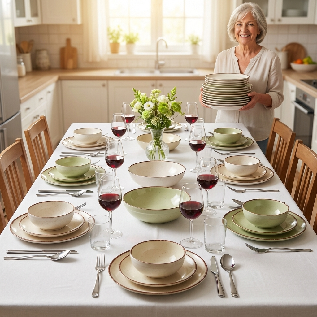 צלחות מלמין אוף וייט - food appeal mix & match Dishes זה נראה מיליון דולר ברמת גימור מושלמת ואתם עפים על זה ופתאום כשאתם מחזיקים את זה ביד זה פשוט לא שוקל - אז אם לא ידעתם מה זה עד היום מוזמנים להכיר את צלחות המלמין הצלחות שזולגות לשימוש בייתי לאחר שכיכבו ברוב מסעדות השף בעולם למה להשתמש בצלחות מלמין ? הן חזקות מאוד וכמעט שלא נשברות בנפילה או בכיור בעל עמידות גבוהה מאוד קל משקל נוח מאוד לניקוי מה משותף לתכונות אלו להבדיל מצלחות אוכל מסורתיות צלחות אלו מותאמות למגוון קהלים ופעילויות שונות ראשית אלו צלחות מעולות לקחת איתנו לפיקניק / קמפינג הן חזקות מאוד וקלות מאוד שני יתרונות חשובים צלחות מלמין נהדרות לגיל השלישי כשכבר מתחילים לאבד כוח בידיים והיציבות לא משהו, לפעמים מחליקים דברים מהידיים אז לא נורא אם צלחת מלמין טיפול לרוב היא לא תישבר וגם אם תישבר אז לשניים שלושה חלקים. הם מתאימות לילדים קטנים שאוהבים לעשות עניינים בזמן שהם אוכלים ולפעמים בהיסח הדעת מעיפים את הצלחת משולחן האוכל אל הרצפה - אין לכם מה לכעוס סביר להניח שהצלחת תישאר שלמה. חשוב לדעת ! כתמים: לאורך זמן, נוזלים כהים כמו קפה ותה או מזונות בעלי פיגמנט גבוה כמו כורכום יכולים להשאיר כתמים דקים, במיוחד אם לא מנקים תוך זמן סביר. שריטות: סכינים משוננות, כמו סכיני סטייק / סכיני ירקות ויקטורינוקס עלולות לשרוט את המשטח. מומלץ להשתמש בסכינים בעלות קצה חלק. גם כריות קרצוף חזקות ושוחקות עלולות לדהות את הגימור המבריק עם הזמן. מיקרוגל: אין להשתמש בצלחות מלמין במיקרוגל ! Mix & match זו הדרך שלי ! אם אתם אוהבים ולשלב צבעים ונמאס לכם מכלים אחידים אתם מוזמנים לעשות את הטריק שכל המעצבים מכירים וזה לשלב בין צבעים של אותה סדרה חברת פוד אפיל עם כלי המטבח המעוצבים שלה מביאים אלינו שלושה צבעים רכים המשתלבים בצורה מושלמת האחד עם השני : לבן אוף-ווייט, בז' קרם מבריק, ירקרק עדין כלי שולחן מלמין בגוונים שונים. מנה עיקרית 28 ס"מ - צלחת אישית גדולה במיוחד כ-2 ס"מ לכל היקף הצלחת שזה מאוד משמעותי מנה ראשונה 23 ס"מ - גם כאן הצלחת גדולה בשני סניטימטר מהגודל המקובל שזה 21 ס"מ ונחשבת צלחת גדולה למנה ראשונה, בהחלט ניתן להגיש בה גם סלטים או מנו שמגיעות ליד הארוחה קערית מרק 20 ס"מ - צלחת גדולה עקרונית נקראת צלחת מרק ובהחלט יכול להכיל את כל סוגי המרקים אבל לא רק היא מתאימה גם להגשת מנות פסטה או פירה וכמובן גם כצלחת חלוקה שמפוזרת במרכז השולחן קערית 14 ס"מ - קערית הקורנפלקס, המטבוחה או הפיצוחים תבחרו אתם קערה אישית רב שימושית למגוון מטרות בשולחן האוכל קערת הגשה גדולה 30 ס"מ - קערת הסלט המופאה היא רחבת שוליים ולא עמוקה מידי היא פשוט נהדרת לסלטים לאורז לפסטה לתפוחי אדמה ואפילו לשמש כקערת פירות על שולחן האוכל שלנו