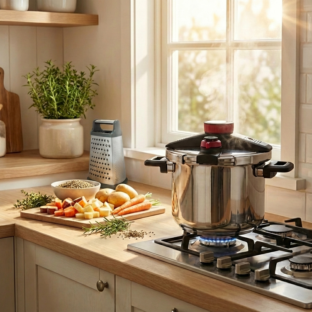 סיר לחץ בטיחותי מידות שונות - ROSO Silver Pro