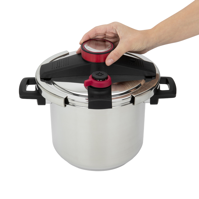 סיר לחץ בטיחותי מידות שונות - ROSO Silver Pro