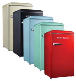 זה כל כך יפה שהיינו חייבים להכיר ביניכם :) מקרר בעיצוב רטרו משגע ובמחיר שכל אחד יכול להרשות לעצמו. הסוף לקובייה המשעממת בצבע לבן - אנחנו מכניסים צבע לחדר של המתבגר, ליחידת ההורים, לצימר, למשרד, לקראוון שלנו, למטבח חוץ שלנו, לפינת המנגל ולכל מקום שבא לנו להחיות. אז מה צריך לדעת על המקרר המדליק שלנו: מקרר משרדי עם מקפיא 95 ליטר דגם MBR-190DF כחול MONT BLANC עוד נתונים: נפח נטו: 95 ליטר נפח תא מקרר: 84 ליטר נפח תא מקפיא: 11 ליטר אזורי אקלים תואמים (N/ST/T) טמפרטורה: 2°C עד 8°C מדף פנימי מתוכנן בגובה ספק כוח: 230V / 50Hz גז קירור: R600a שליטה מכנית הפשרה ידנית מידות: מוצר: 447×534×900, אריזה: 512×578×987 12 חודשי אחריות יבואן רשמי 