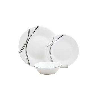 זרימה שקטה בשולחן האוכל סט צלחות אופל 18 חלקים לשישה סועדים בסגנון מינימליסטי מופשט אלגנטי ונקי צלחות נהדרות לשימוש יום יומי וגם לאירוח תכונות המוצר: הצלחות עשויות מזכוכית מחוסמת ועמידה צלחות דקות וקלות משקל. הצלחות עשויות מחומר אנטיבקטריאלי שאינו סופח נוזלים ושאריות מזון. מתאים לניקוי במדיח כלים. מתאים לשימוש במיקרוגל הסט כולל: 6 צלחות מנה עיקרית, 6 צלחות מנה ראשונה, 6 קעריות למרק לקוחות יקרים: מוצר זה נמכר בחנות ובאיסוף עצמי בלבד . משלוח לבית הלקוח הינו באחריות הלקוח בלבד !