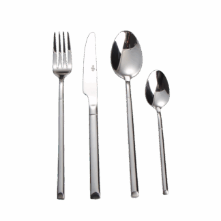 איכות מעולה גם לשימוש יום יומי. הכירו את סט הסכו”ם מסדרת Roso Bistro! מתאים לשימוש במדיח הכלים. סט סכו"ם בעיצוב מינימליסטי כסוף ומבריק עשוי מנירוסטה איכותית בעיצוב אלגנטי שישתלב בכל שולחן אוכל! מתאים ל-6 סועדים וכולל 24 חלקים:  6 סכינים |  6 מזלגות | 6 כפות | 6 כפיות 