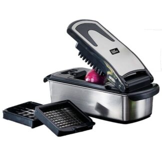 סלט ישראלי מדוייק בשני גדלים בקלות ובמהירות !  הכנת סלט בקלות באמצעות קוצץ ירקות ופירות מכל הסוגים כולל גזר ועגבנייה. 2 להבי קיצוץ מפלדת אל-חלד , לקוביות בגדלים שונים. מיכל אחסון גבוה מאפשר לחתוך כמויות גדולות, בנפח 1500 מ"ל  מיכל נירוסטה עמיד במיוחד גם לנפילות מה שמאריך את חיי המוצר  קל לשימוש - פורסים את הירקות לעובי הרצוי, מניחים על רשת הקוצץ ולוחצים על מכסה המכשיר. ניתן לניקוי במדיח כלים. הוראות הפעלה מפורטים במארז. אחריות לשנה ע"י יבואן רשמי BFL