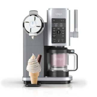 הפכו את המטבח שלכם לגלידריה ואת הילדים למאושרים :)  אז איך זה עובד בעצם ?  מלאו את הכוס במרכיבים האהובים עליכם והקפיאו למשך 24 שעות. מכלול הלהבים הייחודי והמנוע העוצמתי עם טכנולוגיית ה- Creamify יערבלו את המרכיבים וייצרו עבורכם גלידות עשירות / גלידות אמריקאיות או קינוחים כמו שאתם אוהבים במרקמים מושלמים תוך דקות, כל פעם מחדש. להכנת קינוחים שמתאימים לכל תזונה – קיטו | חלבון | דל סוכר | ללא לקטוז | טבעוני | מושחת ועוד! 13 תכניות חכמות שעושות את העבודה בשבילכם בלחיצה אחת: מצב גלידה אמריקאית (Soft Serve) – לקינוחים רכים וקרמיים שאפשר להגיש לתוך כוס או גביע גלידה (Ice Cream) – גרסה קלילה ואוורירית יותר לגלידה קלאסית, מספיק רכה בשביל לסובב לתוך כוס או גביע גלידה לייט (Light Ice Cream) – גלידה קלילה ומוקצפת מופחתת סוכר, מתאימה גם למתכוני פליאו וטבעוניים פרוזן יוגורט (Frozen Yoghurt) – להכנת פרוזן יוגורט קרמי ובריא, על ידי הפיכת היוגורטים האהובים עליכם ליוגורט קפוא ומפנק חדש! פרוטי (Fruiti) – קינוח פירותי מרענן מבוסס על פירות טריים או משומרים חדש! ג'לאטו אמריקאי (Soft Serve Gelato) – ג'לאטו במרקם חלק ורך יותר חדש! גלידה חלבון (CreamiFit) – להכנת קינוחים עתירי חלבון על בסיס שייק או אבקות חלבון, מתחת ל-150 קלוריות למנה* ידית גלידה אמריקאית – כוללת 3 מהירויות לשליטה מלאה על ההגשה של גלידה אמריקאית לתוך כוס או גביע מצב כדורי גלידה (Scoop): לקינוחים קלאסיים שניתן להגיש בכדור או להפוך למילקשייק גלידה (Ice Cream) – להכנת מתכונים מסורתיים ומהנים. מושלם להפיכת שמנת ותחליפי שמנת לגלידה קרמית במרקם מושלם גלידה לייט (Light Ice Cream) – להכנת גלידות דלות סוכר או שומן או לשימוש בתחליפי סוכר סורבה (Sorbet) – להכנת מתכונים על בסיס פירות עם מרקם מושלם ג'לאטו (Gelato) – להכנת גלידה בסגנון איטלקי. מיועדת להכנת קינוחים מושחתים וטעימים במיוחד פרוזן יוגורט (Frozen Yoghurt) – גרסה קפואה של יוגורט עשיר בטעמים מילקשייק (Milkshake) – להכנת מילקשייק סמיך במהירות. ערבלו את הגלידה המועדפת עליכם (קנויה או ביתית) והוסיפו תוספות חדש! גלידה חלבון (CreamiFit) – להכנת קינוחים עתירי חלבון על בסיס שייק או אבקות חלבון, מתחת ל-150 קלוריות למנה* תוכנית תוספות (Mix-in) – להתפנק כמו שאתם אוהבים עם מגוון תוספות כמו סוכריות, עוגיות, אגוזים או פירות קפואים כדי לשדרג מתכונים שהכנתם במכונה או אפילו לשדרג קינוחים קנויים לחצן ערבול נוסף (Re-Spin) – ליצירת מרקם חלק ואחיד בדיוק ברמה שאתם אוהבים לקינוחים שהכנתם לחצן החזרה (RETRACT) – אם נותרה גלידה במיכל, לחצו על הכפתור כדי להחזיר את מנגנון הסווירל למקומו *למנה של 120 מ"ל ללא גביע ותוספות, מתוך מתכוני החלבון בחוברת המתכונים מפרט טכני  BPA FREE: כל האביזרים הינם נטולי BPA ובטוחים לשימוש במדף העליון של מדיח הכלים מידות בס"מ: אורך ‎25.5 | גובה ‎44.5 | רוחב 38.5 משקל: 9.45 ק"ג מה במארז יחידת מנוע 2 כוסת גלידה עם פיה + מכסים בנפח 480 מ"ל מכסה גלידה אמריקאית עם מנגנון Spin Press מיכל חיצוני ומכסה להב ערבול Creamerizer מגש טפטופים נשלף